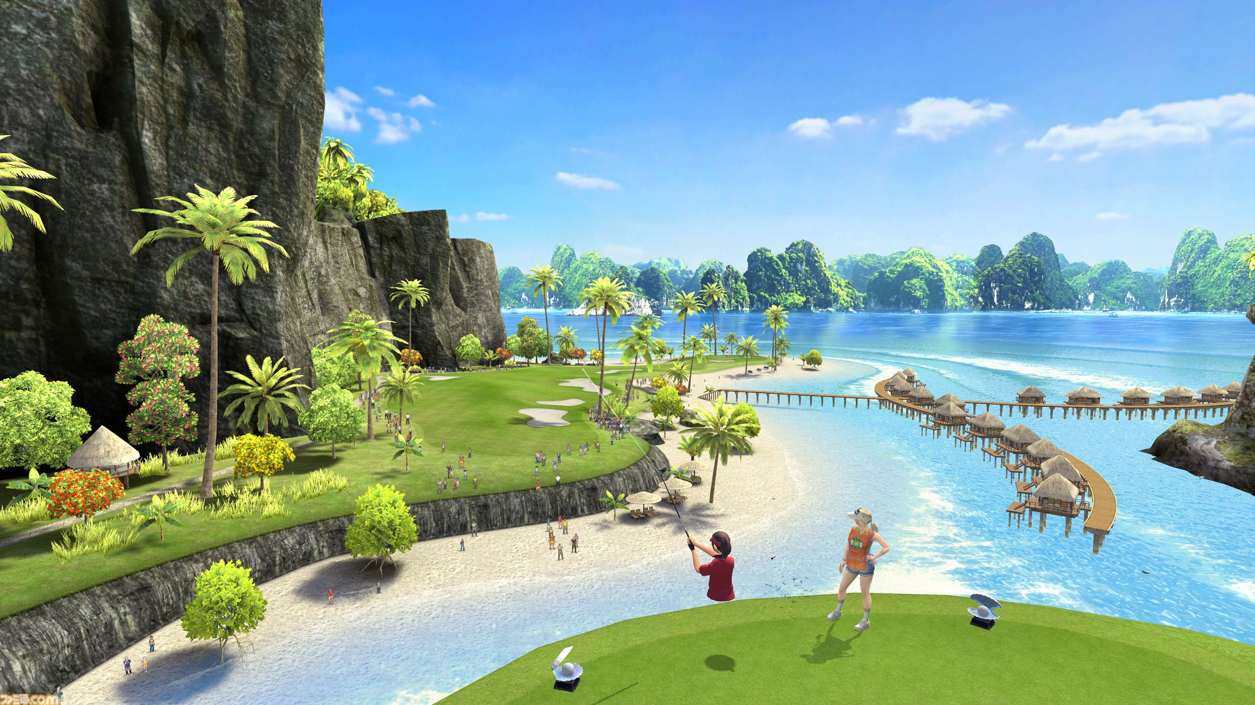 VRゴルフ『アルティメット スイング ゴルフ』販売。『いつでもGOLF』を手掛けるクラップハンズのリアルゴルフを追求した最新作。次回アップデートではアバターに下半身が追加。