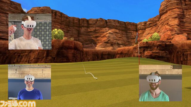 VRゴルフ『アルティメット スイング ゴルフ』販売。『いつでもGOLF』を手掛けるクラップハンズのリアルゴルフを追求した最新作。次回アップデートではアバターに下半身が追加。