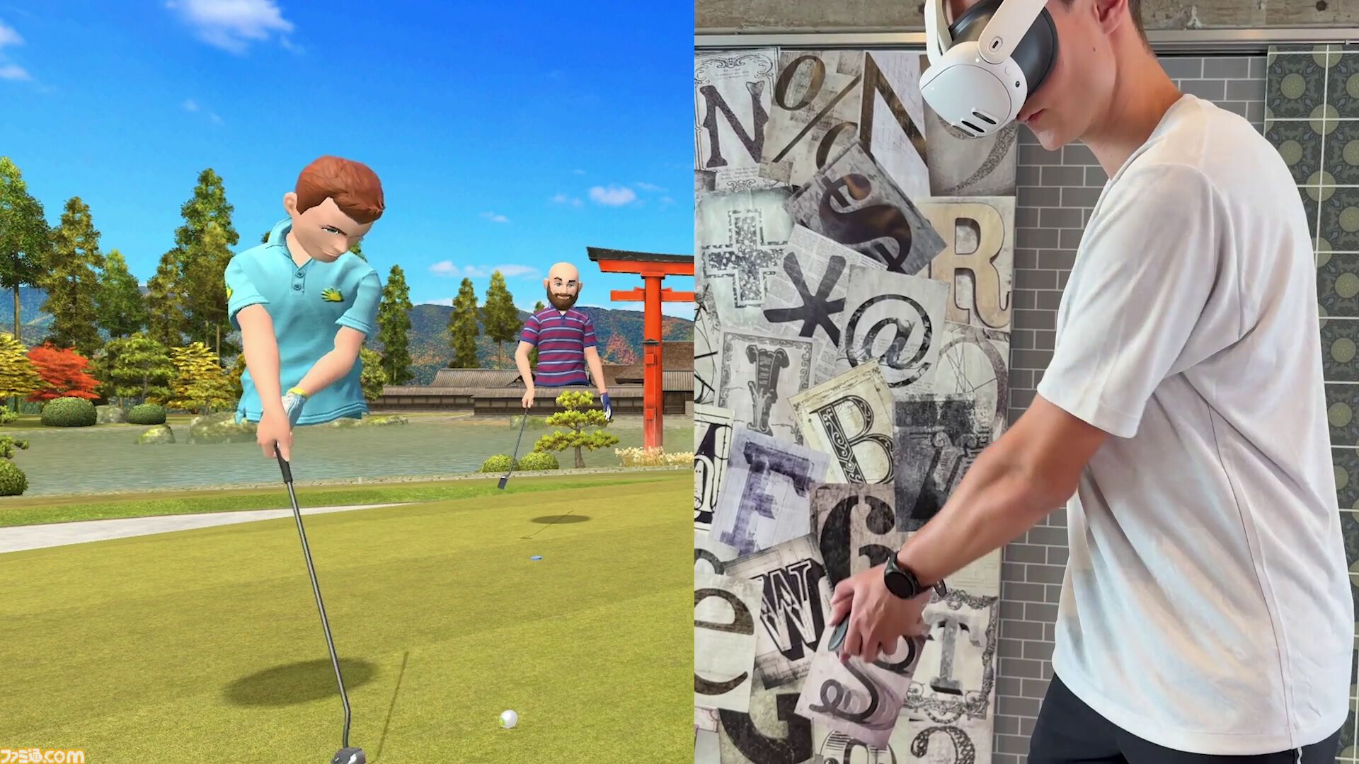 VRゴルフ『アルティメット スイング ゴルフ』販売。『いつでもGOLF』を手掛けるクラップハンズのリアルゴルフを追求した最新作。次回アップデートではアバターに下半身が追加。
