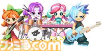 『激奏！BAND STAR』ギター、ベース、ドラム、キーボードをプレイできるリズムゲームがSwitch向けに今冬発売。最大4人でセッションも可能