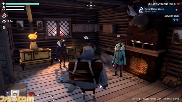 【無料】『Project Winter』雪山人狼ゲームがEpic Gamesストアで無料配布。生存と脱出を目指す“サバイバー”の中に裏切者“トレイター”が紛れ込む