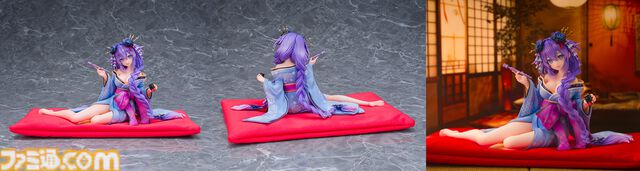 『ネプテューヌ』和服姿のパープルハート＆ブラックハートのフィギュアが本日（9/19）予約開始。妖艶な魅力とかわいらしさが共存する珠玉の逸品