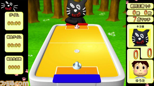鬼畜ブラウザゲー『エアホッケー』とゲーム実況者キヨがコラボ。キヨ猫と対戦できる絶対王者モードが9月19日から登場。誰でも無料で遊べる
