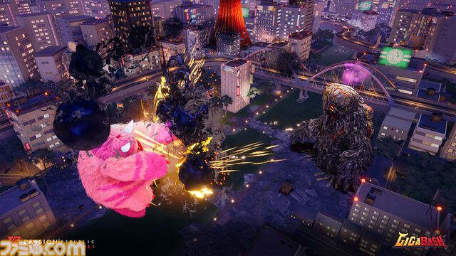 『GIGABASH』キングギドラ、ヘドラが追加されるDLC“ゴジラ：ネメシス”配信。ゴジラたちが都市を蹂躙していく迫力のトレーラーも公開