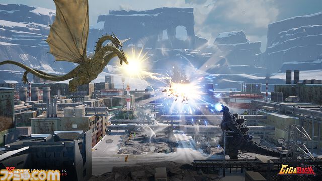 『GIGABASH』キングギドラ、ヘドラが追加されるDLC“ゴジラ：ネメシス”配信。ゴジラたちが都市を蹂躙していく迫力のトレーラーも公開