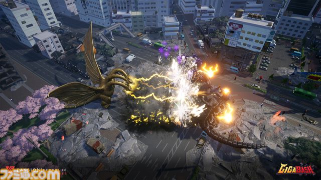 『GIGABASH』キングギドラ、ヘドラが追加されるDLC“ゴジラ：ネメシス”配信。ゴジラたちが都市を蹂躙していく迫力のトレーラーも公開