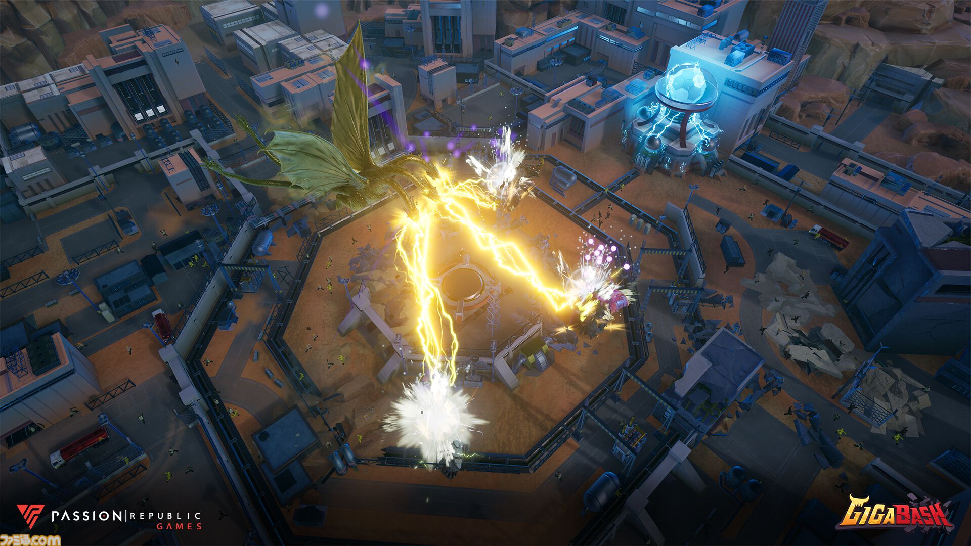 『GIGABASH』キングギドラ、ヘドラが追加されるDLC“ゴジラ：ネメシス”配信。ゴジラたちが都市を蹂躙していく迫力のトレーラーも公開