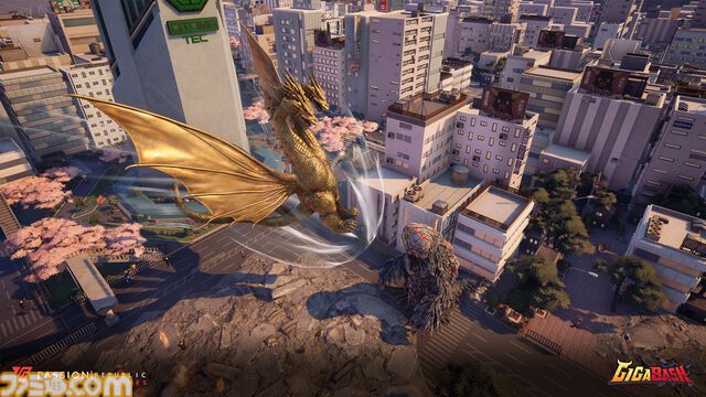 『GIGABASH』キングギドラ、ヘドラが追加されるDLC“ゴジラ：ネメシス”配信。ゴジラたちが都市を蹂躙していく迫力のトレーラーも公開