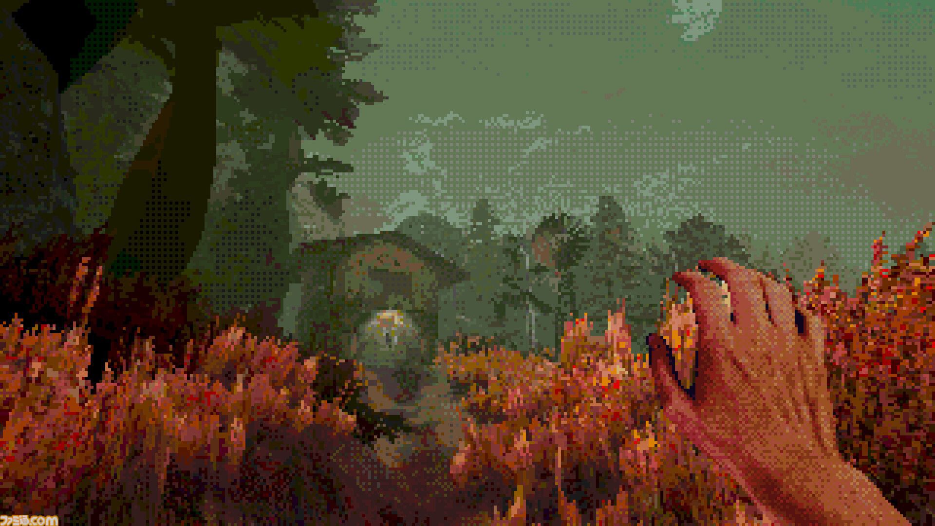 『Eclipsium』ローポリ風ビジュアルが目を惹くサイコロジカルホラーがSteamでリリース。淡い光を放つ“彼女”を頼りに奇妙な世界を探索