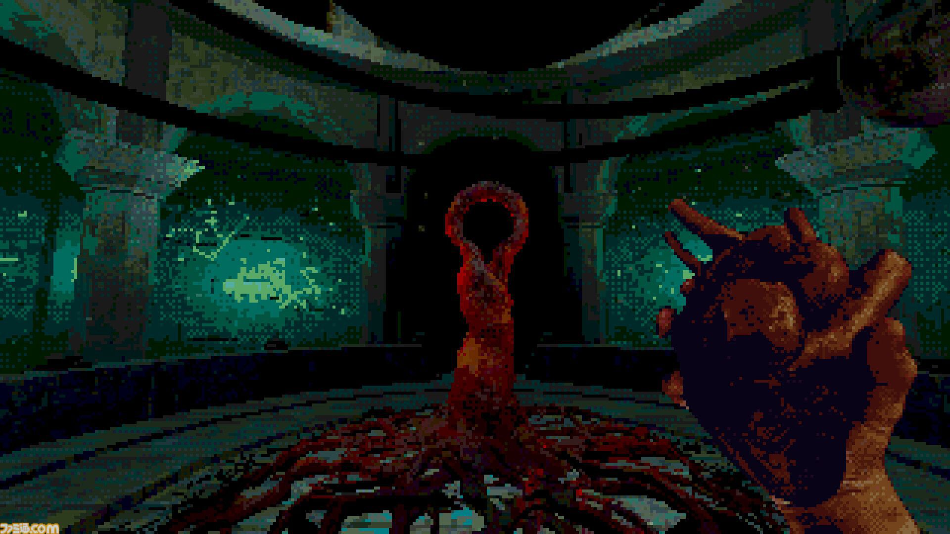 『Eclipsium』ローポリ風ビジュアルが目を惹くサイコロジカルホラーがSteamでリリース。淡い光を放つ“彼女”を頼りに奇妙な世界を探索