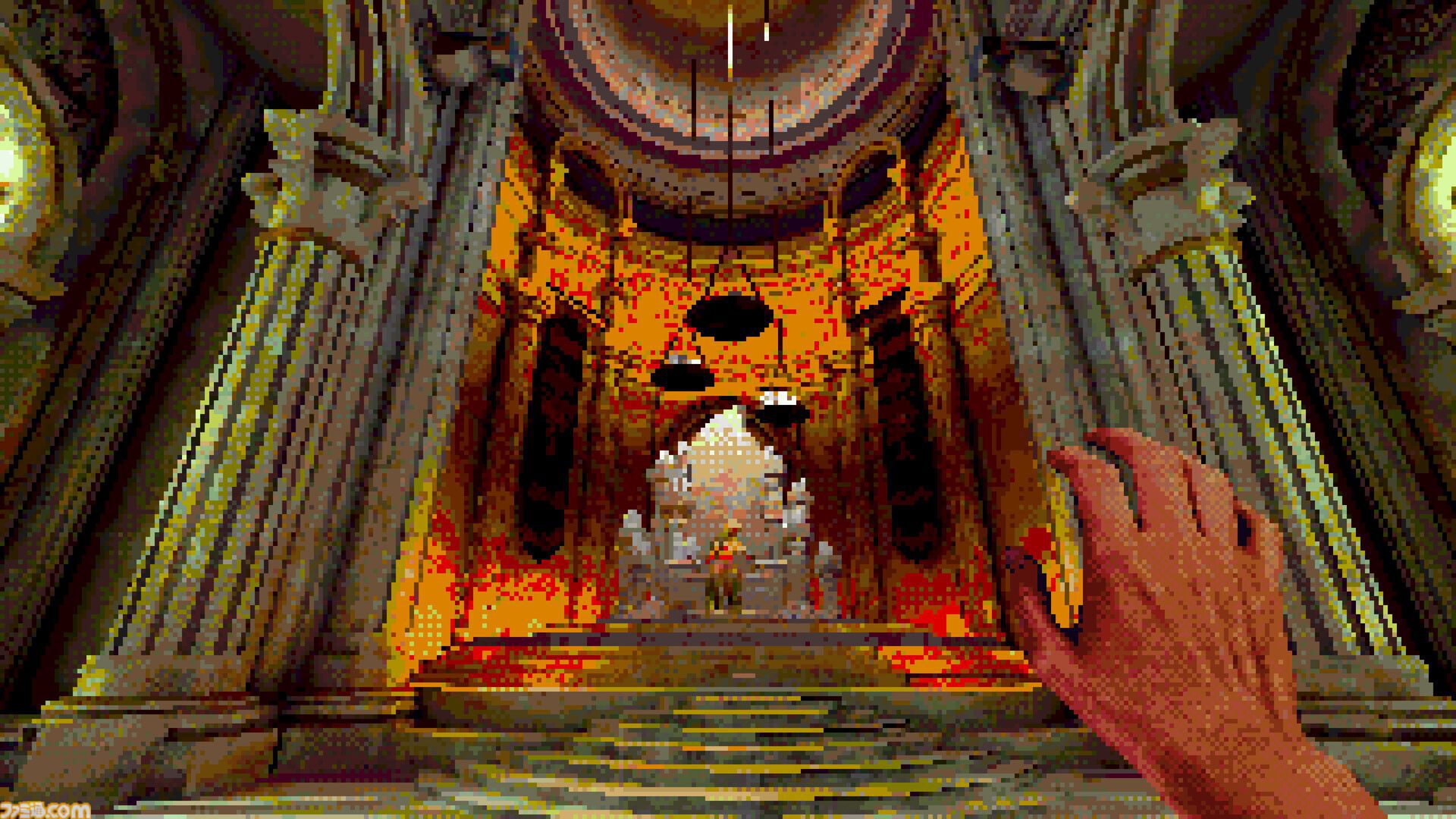 『Eclipsium』ローポリ風ビジュアルが目を惹くサイコロジカルホラーがSteamでリリース。淡い光を放つ“彼女”を頼りに奇妙な世界を探索