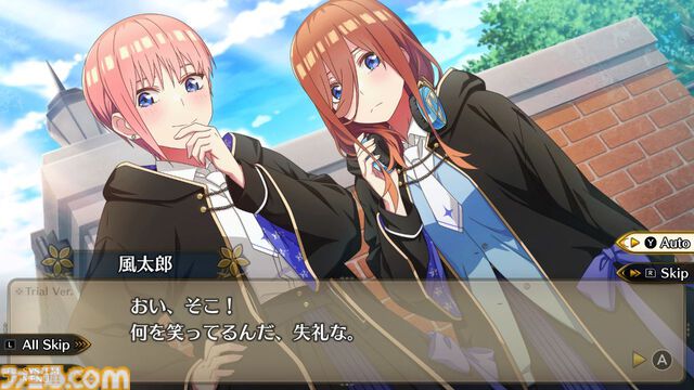 『五等分のプリンセス ～幻想と深淵と魔法学院～』五つ子たちを卒業まで導くダンジョンRPG＆アドベンチャーが発売中。第1章までを遊べる体験版も配信