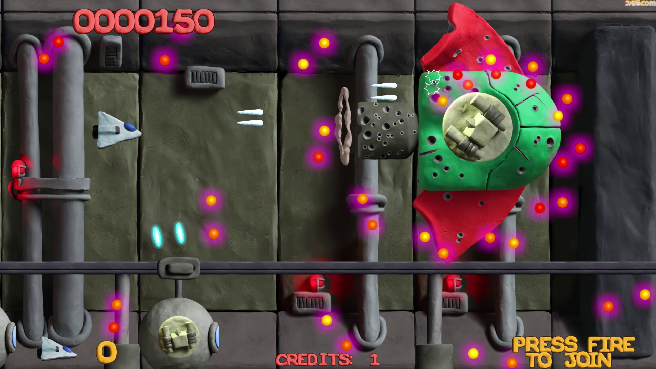 『Platypus Reclayed』伝説のクレイアニメシューティングのリメイク版が発売。オリジナル版の魅力を受け継ぎつつ、新規コンテンツも多数実装