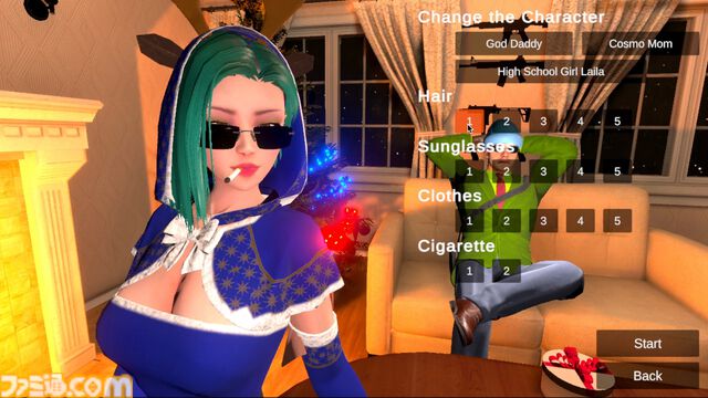強面サンタのステルスアクション『サンタさんの悩み事』Steamで12月配信。警察に捕まらないようにプレゼントを届ける