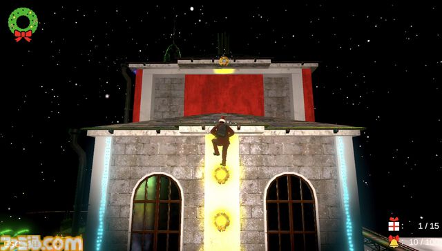 強面サンタのステルスアクション『サンタさんの悩み事』Steamで12月配信。警察に捕まらないようにプレゼントを届ける