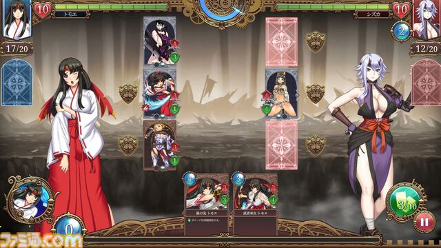 『Queen's Blade Re:Build』衣類が破けるデッキ構築型ローグライトが2026年Steamで発売。TGS2025でトモエとシズカのカードバトルが体験できる