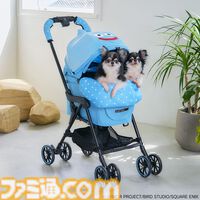 『ドラクエ』チワワやポメラニアンが乗れるスライムのペットカートがかわいい。愛犬たちとの時間をより楽しくする新グッズが9月27日に発売【SQEX PETs】