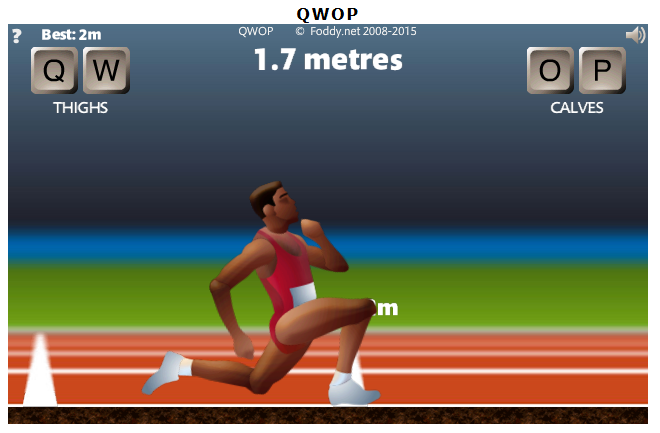 『QWOPS』