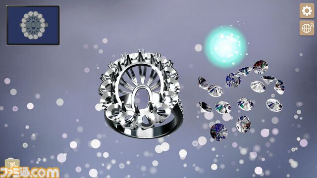 宝石セッティングシム『Embrace the Brilliance』10月8日に発売決定。ダイヤやルビー、サファイアなどの宝石をセットして煌びやかなジュエリーを生み出そう