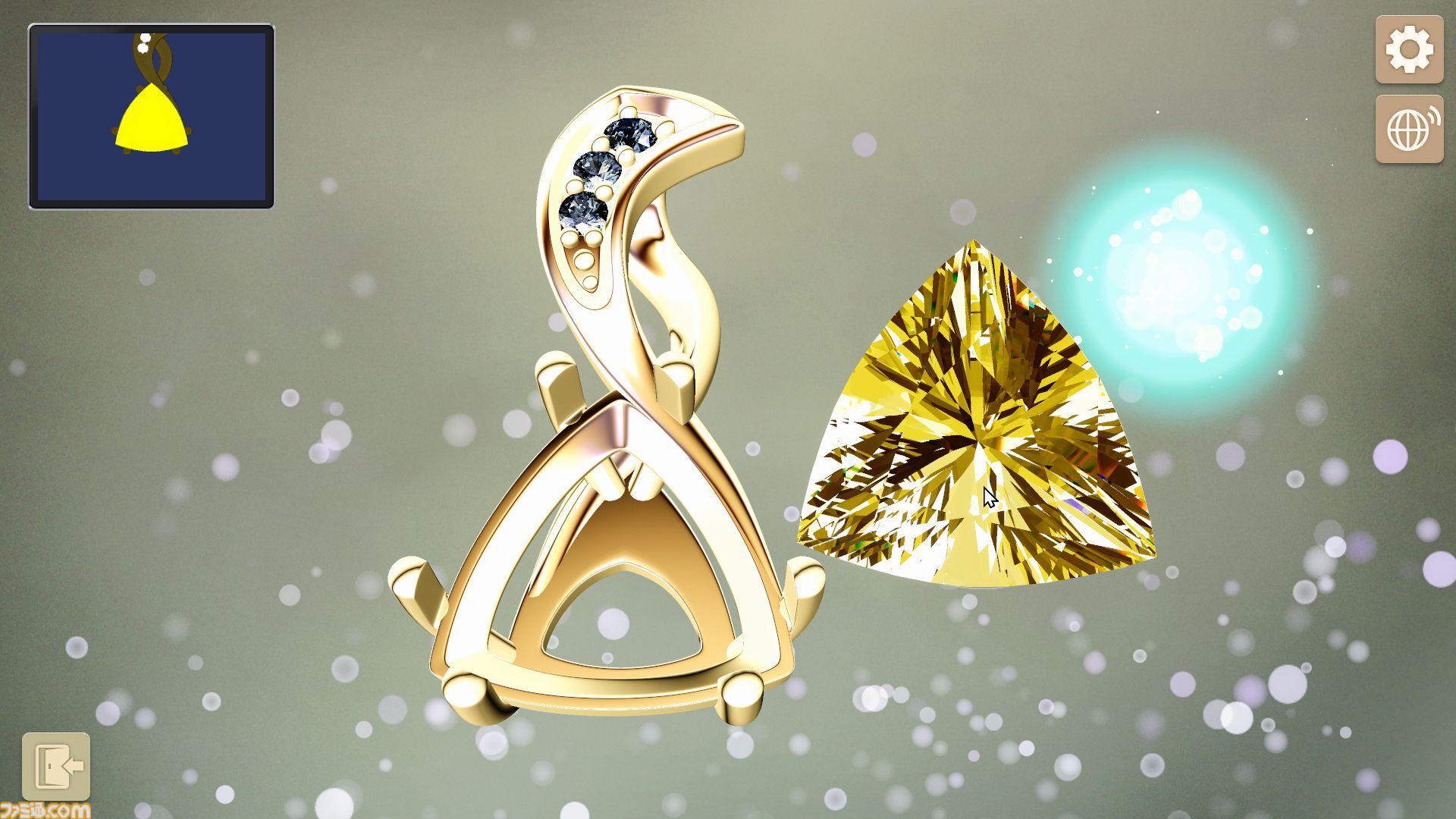 宝石セッティングシム『Embrace the Brilliance』10月8日に発売決定。ダイヤやルビー、サファイアなどの宝石をセットして煌びやかなジュエリーを生み出そう