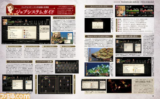 【FFT】『ファイナルファンタジータクティクス - イヴァリース クロニクルズ』発売記念特集。ゲームを始める前に知っておきたい冒険ガイドをお届け【先出し週刊ファミ通】