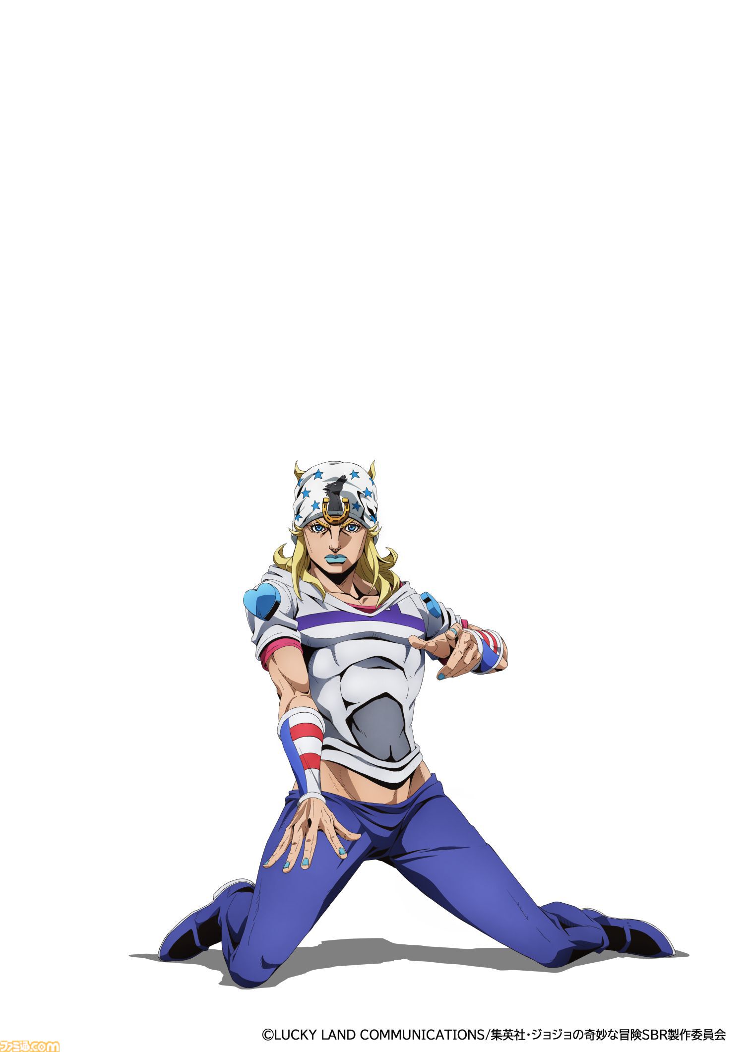 ジョジョ　トランプ　ジョニィ　ジャイロ 非売品】ジョジョの奇妙な冒険 ABCカード PR-005 ジャイロ