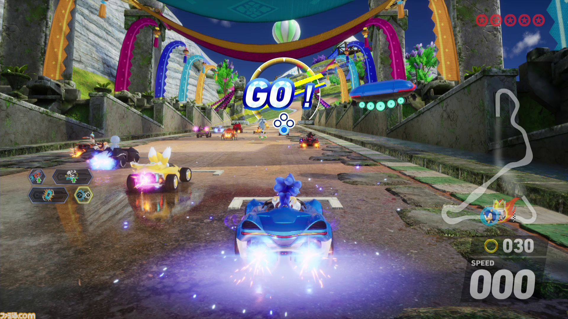 『ソニックレーシング クロスワールド』攻略ガイド。レースに役立つテクニックと知識を身に付けて世界中のライバルたちとネットワーク対戦で盛り上がろう！