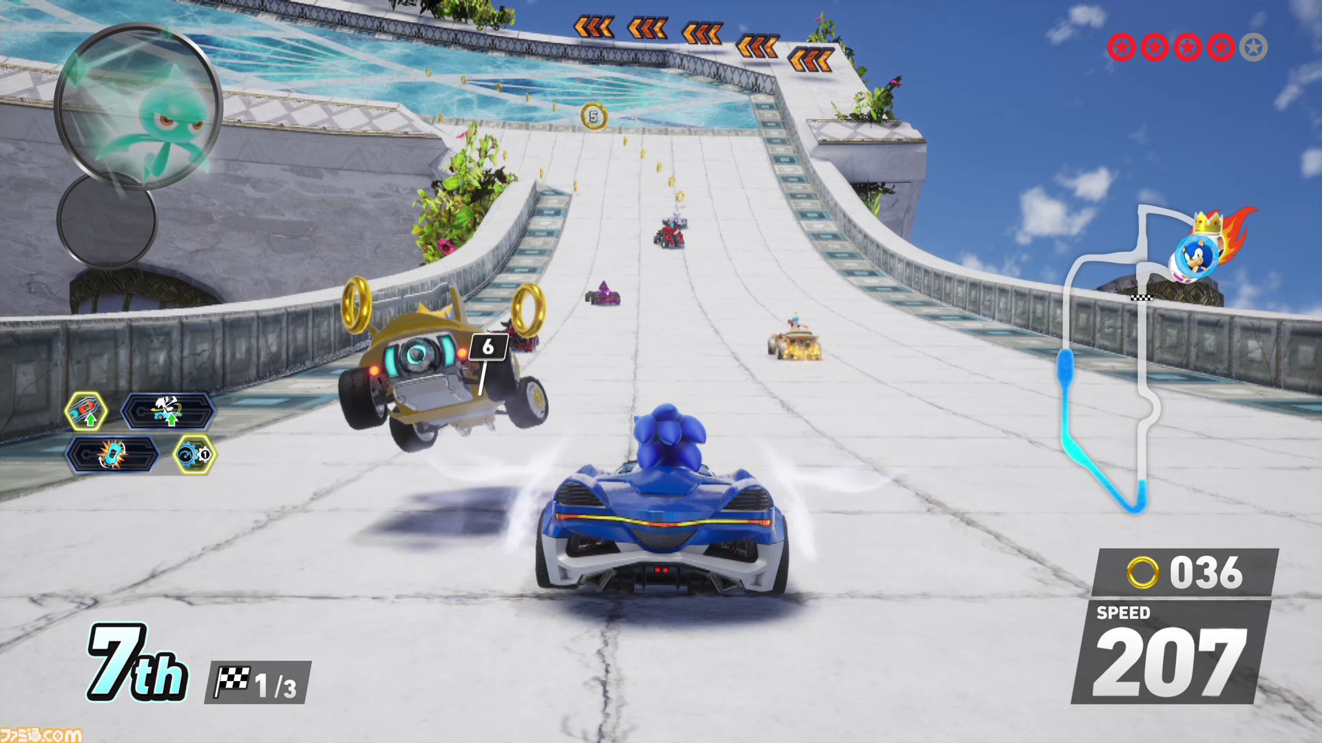 『ソニックレーシング クロスワールド』攻略ガイド。レースに役立つテクニックと知識を身に付けて世界中のライバルたちとネットワーク対戦で盛り上がろう！