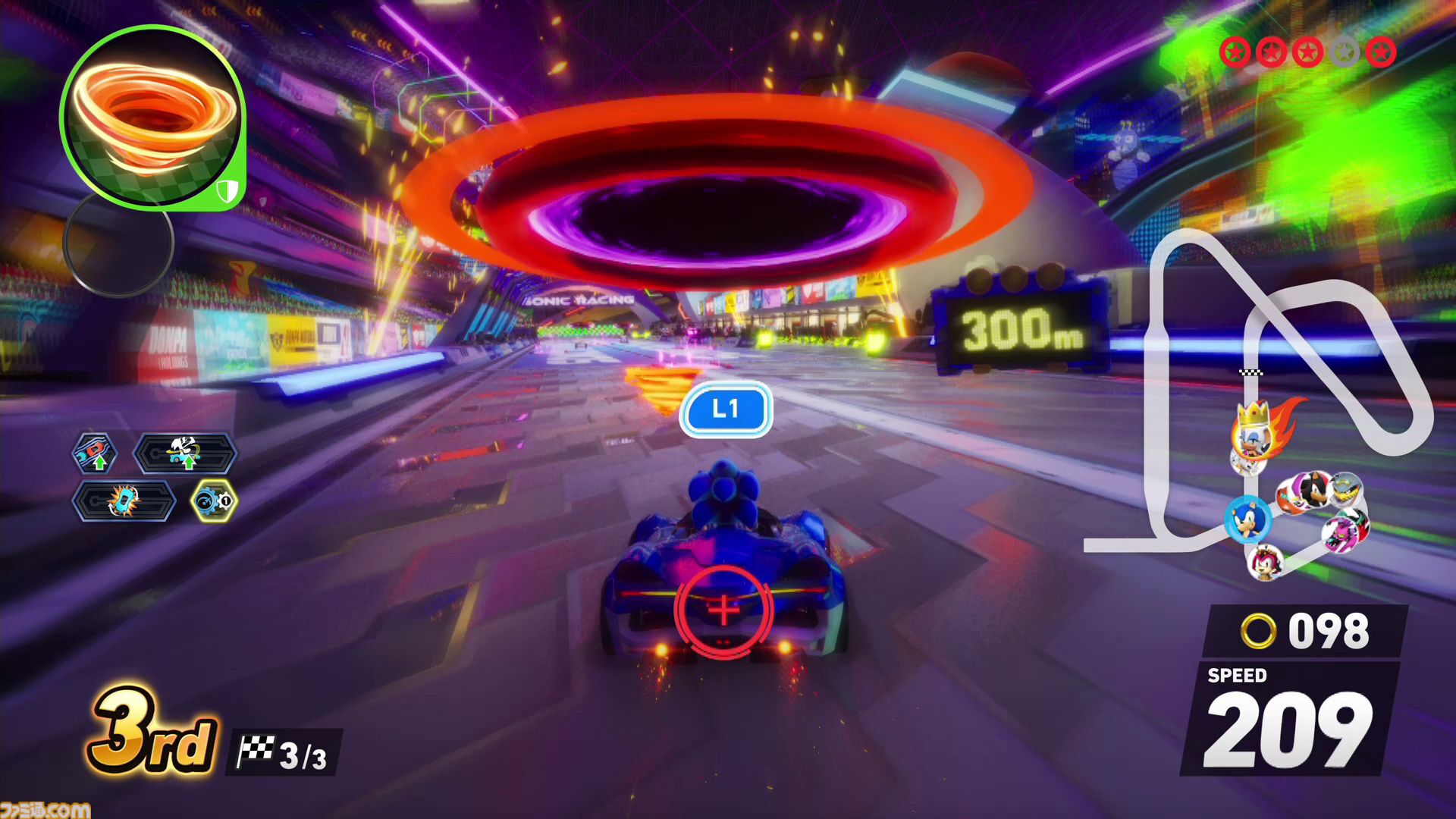 『ソニックレーシング クロスワールド』攻略ガイド。レースに役立つテクニックと知識を身に付けて世界中のライバルたちとネットワーク対戦で盛り上がろう！