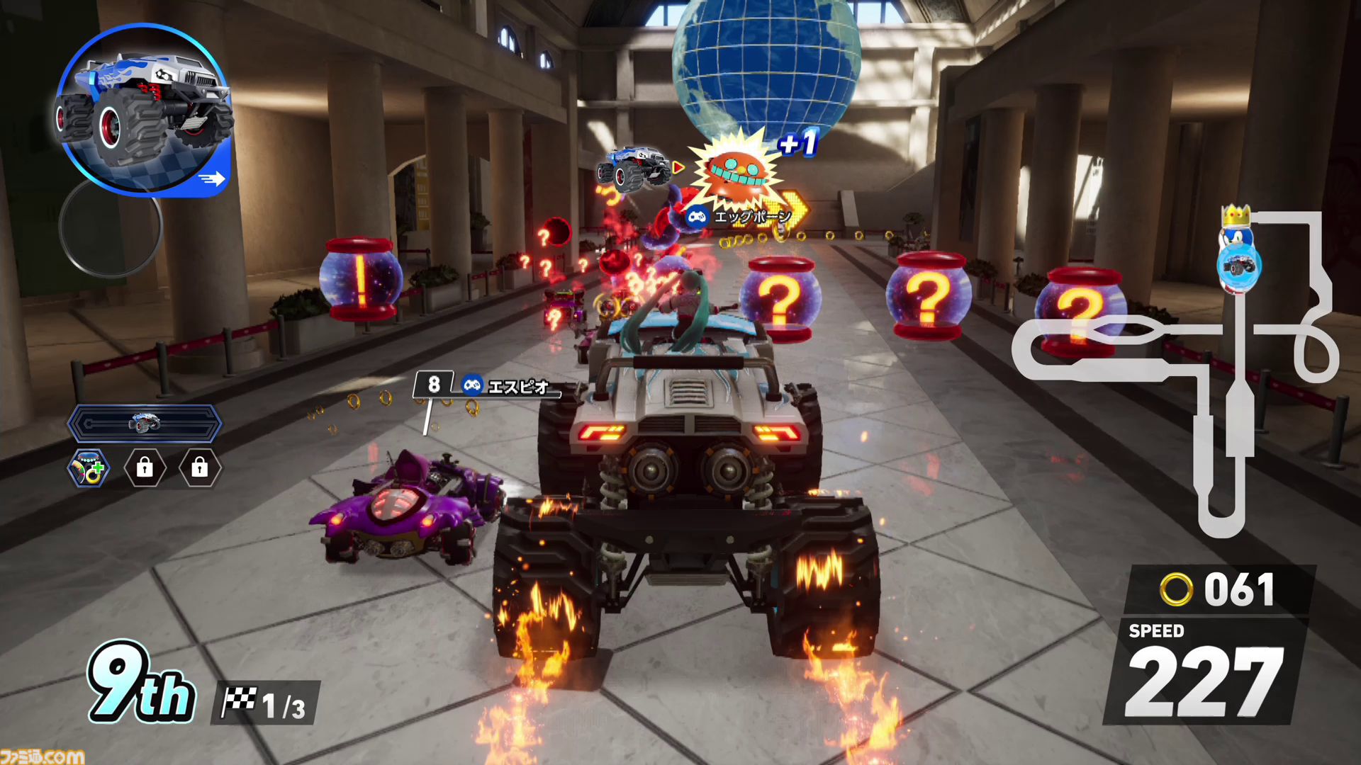 『ソニックレーシング クロスワールド』攻略ガイド。レースに役立つテクニックと知識を身に付けて世界中のライバルたちとネットワーク対戦で盛り上がろう！