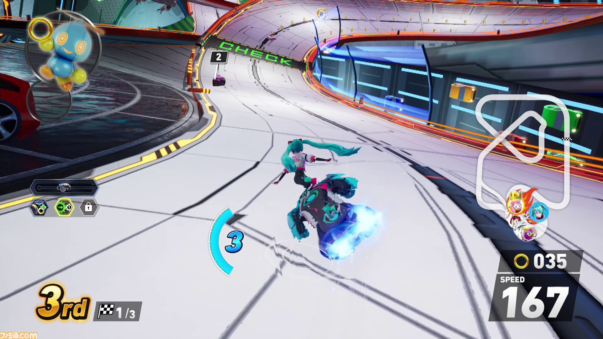 『ソニックレーシング クロスワールド』攻略ガイド。レースに役立つテクニックと知識を身に付けて世界中のライバルたちとネットワーク対戦で盛り上がろう！