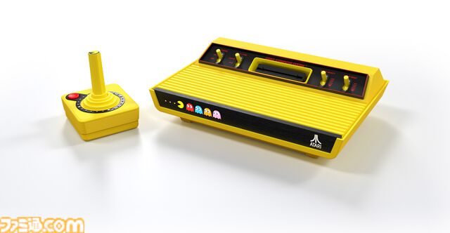 『パックマン』仕様のAtari 2600+が予約開始。ワイヤレスジョイスティックとゲーム2作品が同梱。ゴーストがモチーフのカラフルな商品も