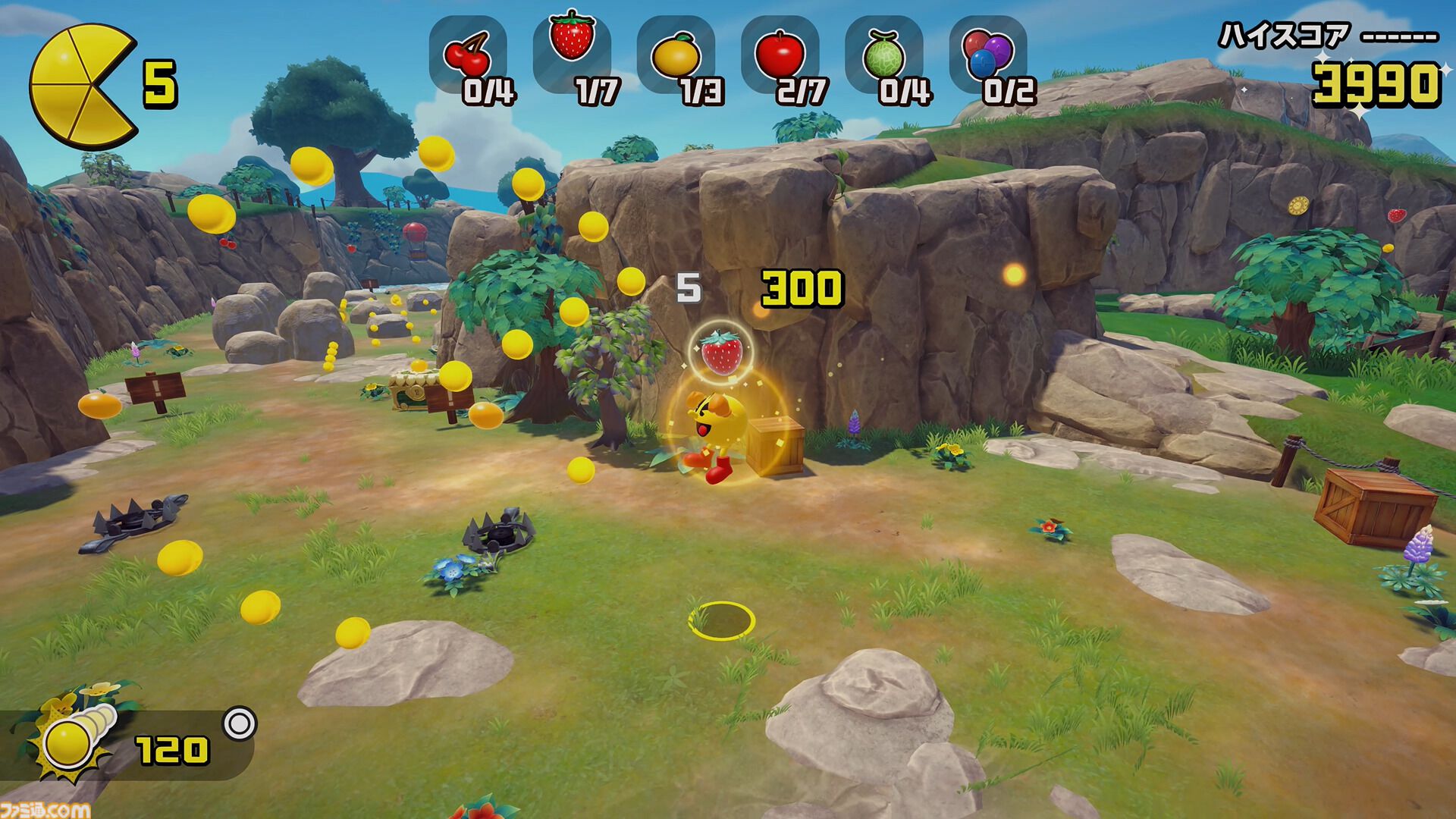 『パックマンワールド2 リ・パック』23年越しのリメイクで追加された新アクションが手触りよすぎ。意味もなく飛び跳ねたくなる3Dジャンプアクションに