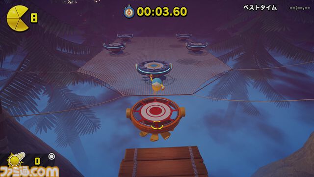 『パックマンワールド2 リ・パック』23年越しのリメイクで追加された新アクションが手触りよすぎ。意味もなく飛び跳ねたくなる3Dジャンプアクションに