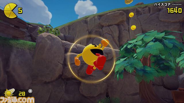 『パックマンワールド2 リ・パック』23年越しのリメイクで追加された新アクションが手触りよすぎ。意味もなく飛び跳ねたくなる3Dジャンプアクションに