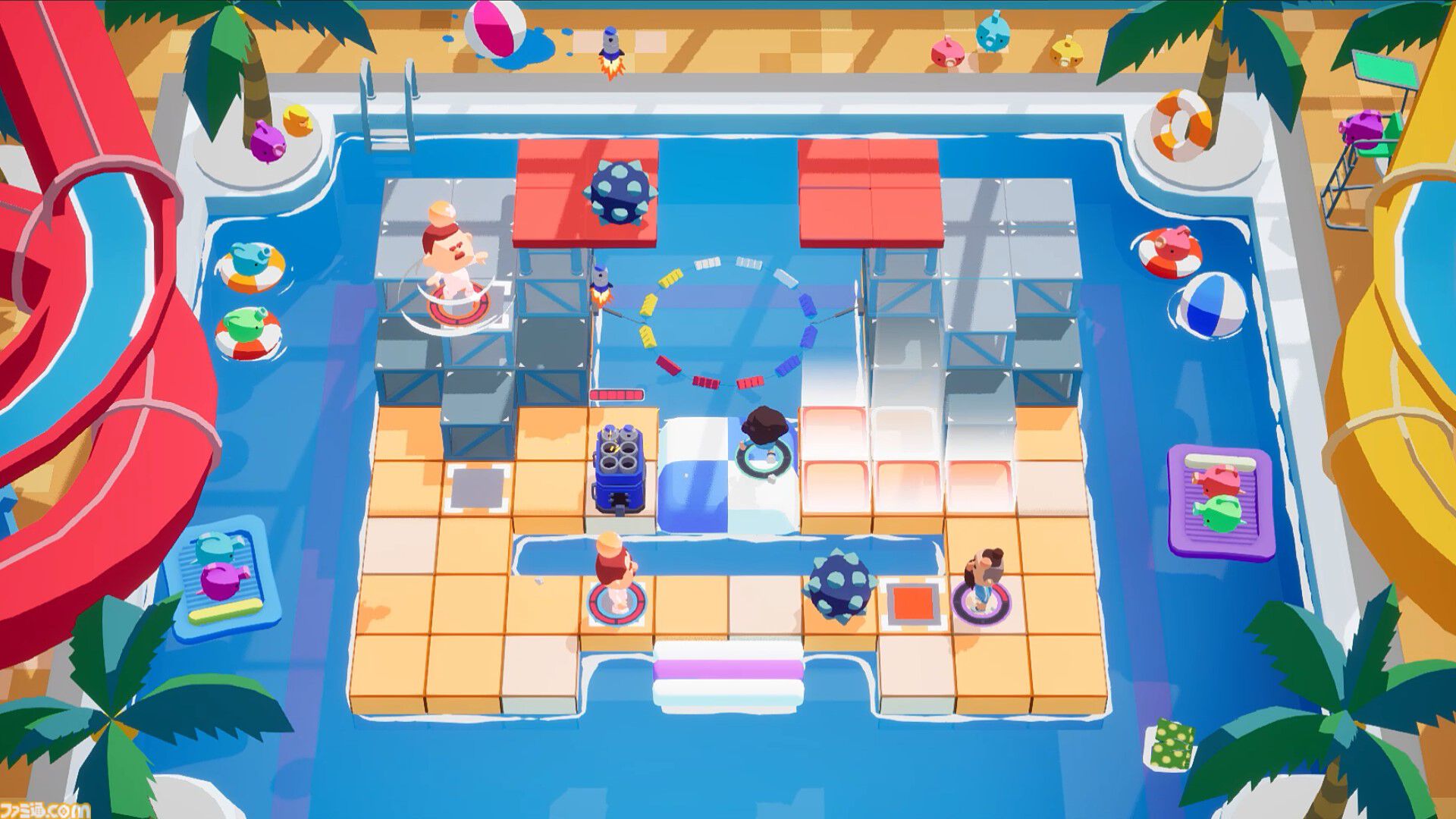 『BLOKES on BLOCKS!』2025年冬発売予定のおじさん同士の“落とし合い”マルチアクションゲーム、TGSにプレイアブル出展【TGS2025】
