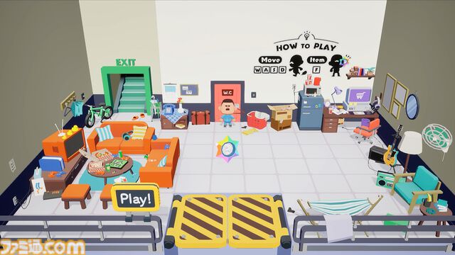 『BLOKES on BLOCKS!』2025年冬発売予定のおじさん同士の“落とし合い”マルチアクションゲーム、TGSにプレイアブル出展【TGS2025】