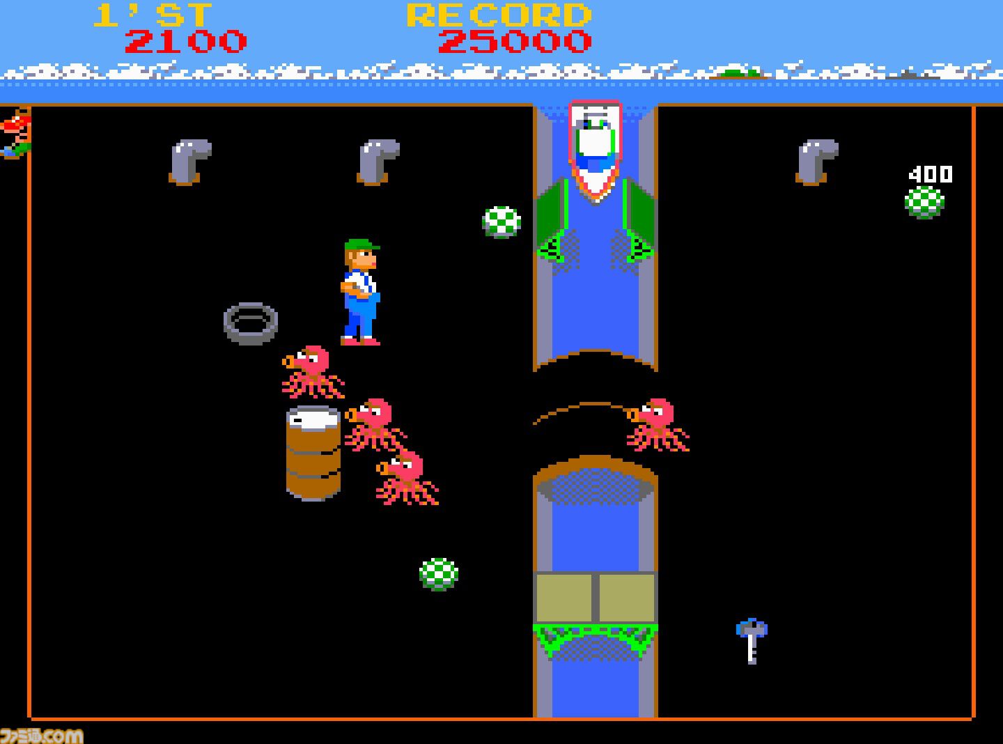 【アケアカ】『ダチョラー』亀をキックして動物に当てて倒していくアクションゲーム。マイナーチェンジ版『キックボーイ』も収録。9月25日より配信