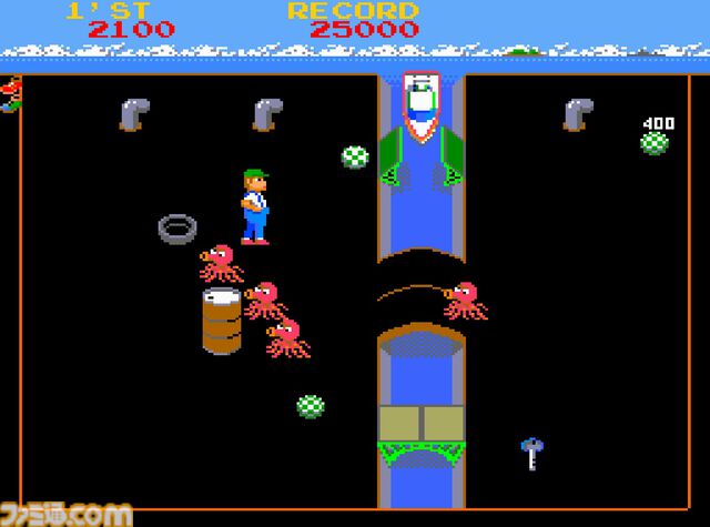 【アケアカ】『ダチョラー』亀をキックして動物に当てて倒していくアクションゲーム。マイナーチェンジ版『キックボーイ』も収録。9月25日より配信