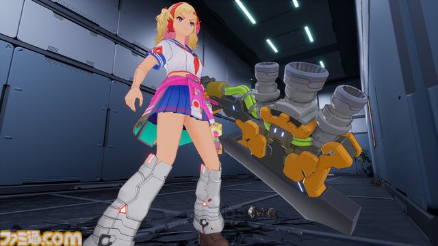 『ゼンシンマシンガール』両腕にガトリングガンやチェーンソーなど多彩な武器を装備して敵をなぎ倒す。ユニークな武器や第2層ボスの情報が公開