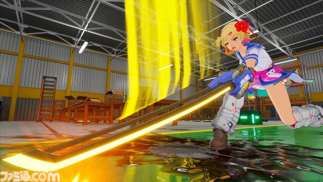 『ゼンシンマシンガール』両腕にガトリングガンやチェーンソーなど多彩な武器を装備して敵をなぎ倒す。ユニークな武器や第2層ボスの情報が公開