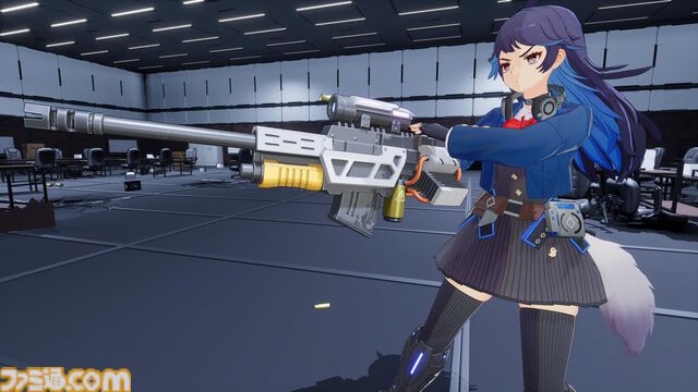 『ゼンシンマシンガール』両腕にガトリングガンやチェーンソーなど多彩な武器を装備して敵をなぎ倒す。ユニークな武器や第2層ボスの情報が公開