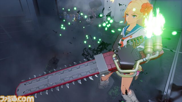 『ゼンシンマシンガール』両腕にガトリングガンやチェーンソーなど多彩な武器を装備して敵をなぎ倒す。ユニークな武器や第2層ボスの情報が公開