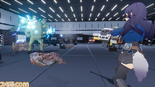 『ゼンシンマシンガール』両腕にガトリングガンやチェーンソーなど多彩な武器を装備して敵をなぎ倒す。ユニークな武器や第2層ボスの情報が公開