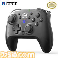 ホリのSwitch2用のワイヤレスコントローラーが2025年秋に発売。高精度・高耐久のTMRスティック採用、5つのカラーバリエーションが展開