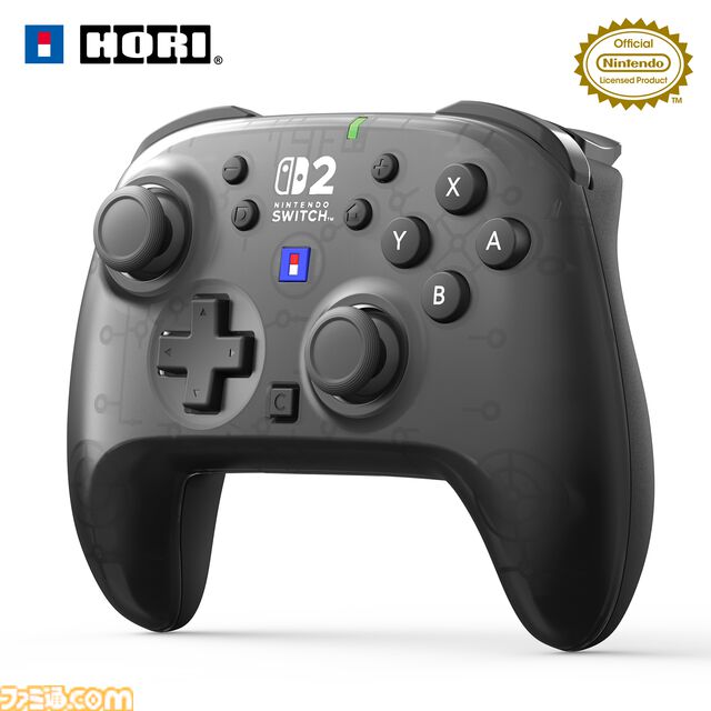 ホリのSwitch2用のワイヤレスコントローラーが2025年秋に発売。高精度・高耐久のTMRスティック採用、5つのカラーバリエーションが展開