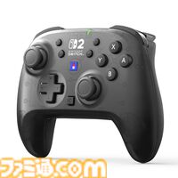 ホリのSwitch2用のワイヤレスコントローラーが2025年秋に発売。高精度・高耐久のTMRスティック採用、5つのカラーバリエーションが展開