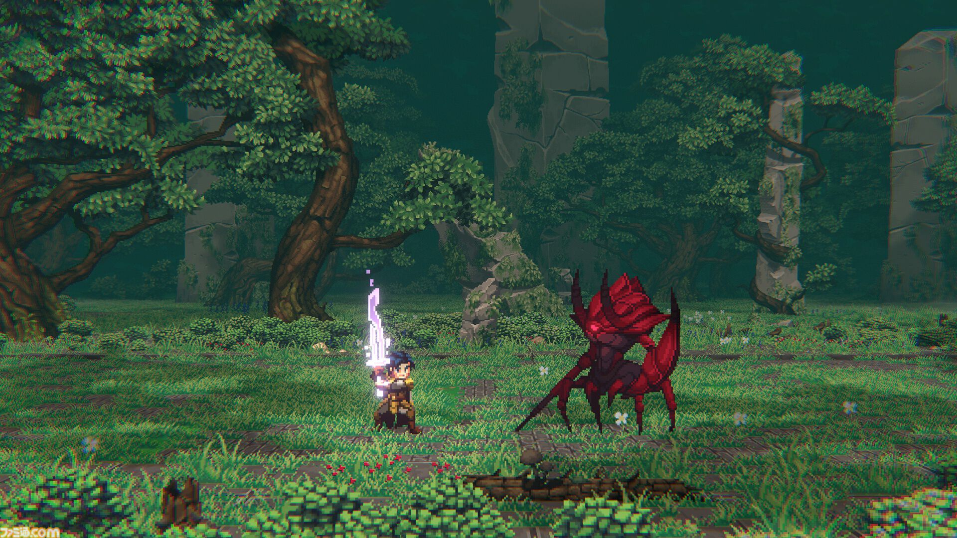『SacriFire』90年代JRPGでゲーム愛に目覚めたチームによるリアルタイム×ターン制RPG。TGS2025に体験版を出展、日本風リーフレットも配布