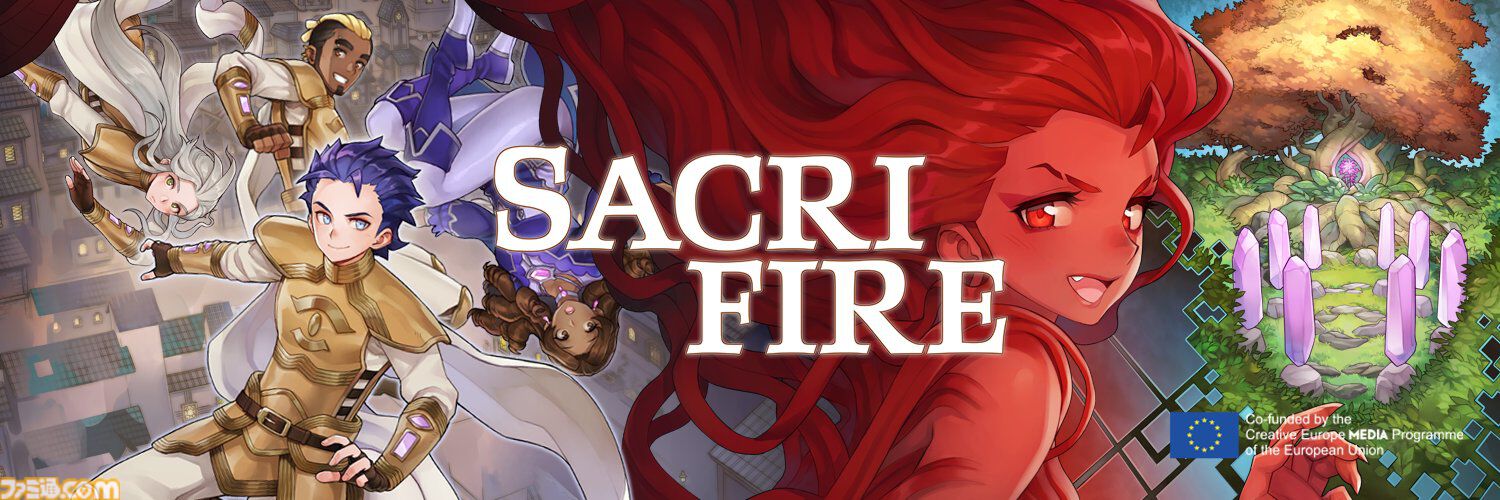 『SacriFire』90年代JRPGでゲーム愛に目覚めたチームによるリアルタイム×ターン制RPG。TGS2025に体験版を出展、日本風リーフレットも配布