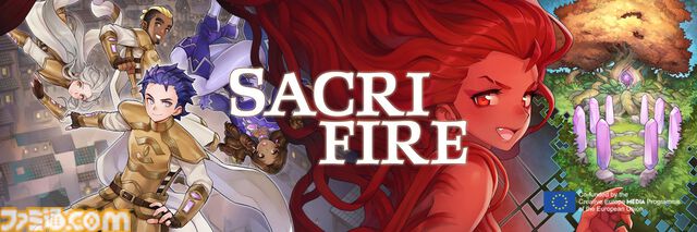 『SacriFire』90年代JRPGでゲーム愛に目覚めたチームによるリアルタイム×ターン制RPG。TGS2025に体験版を出展、日本風リーフレットも配布